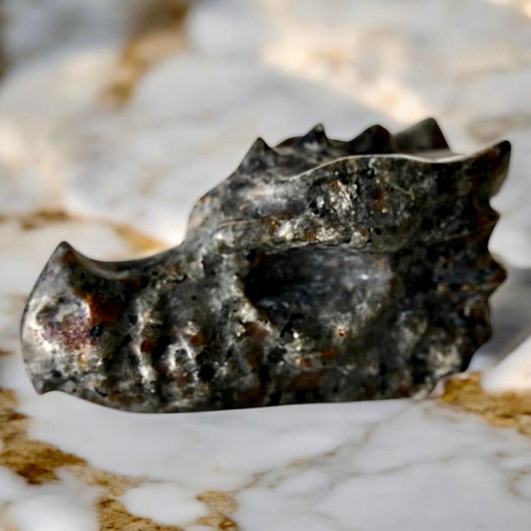 Flammenstein Drachenkopf - CrystalScents