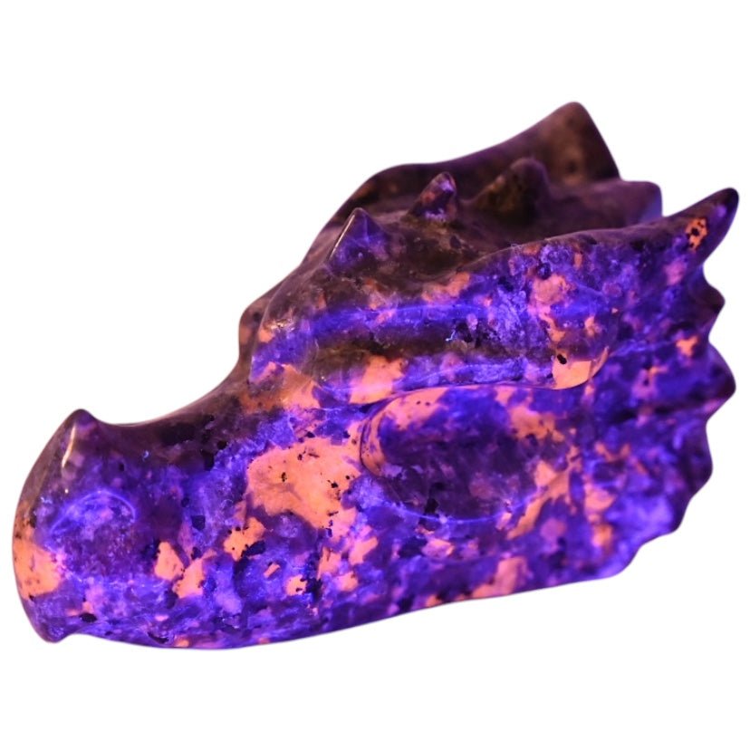 Flammenstein Drachenkopf - CrystalScents