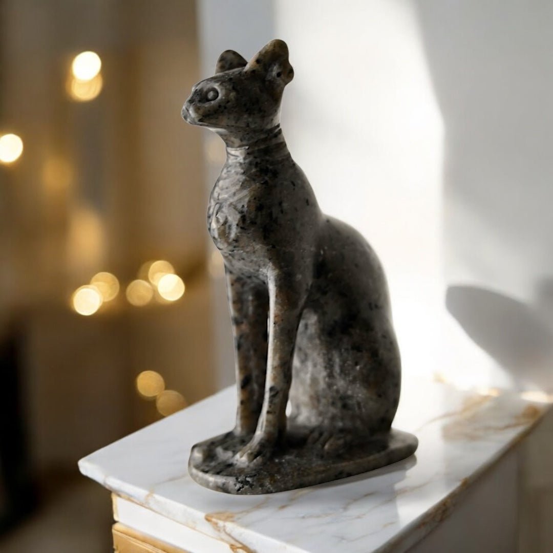 Flammenstein Katze - CrystalScents