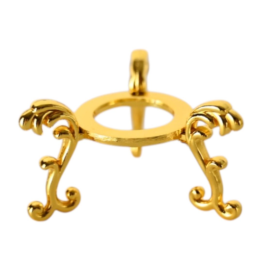 Goldener Kugelständer - CrystalScents
