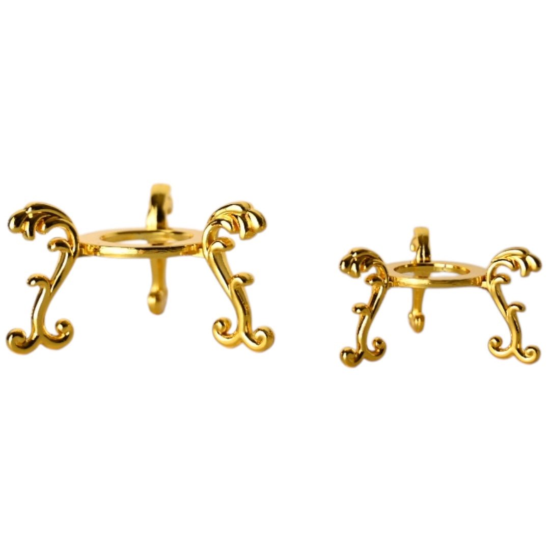Goldener Kugelständer - CrystalScents