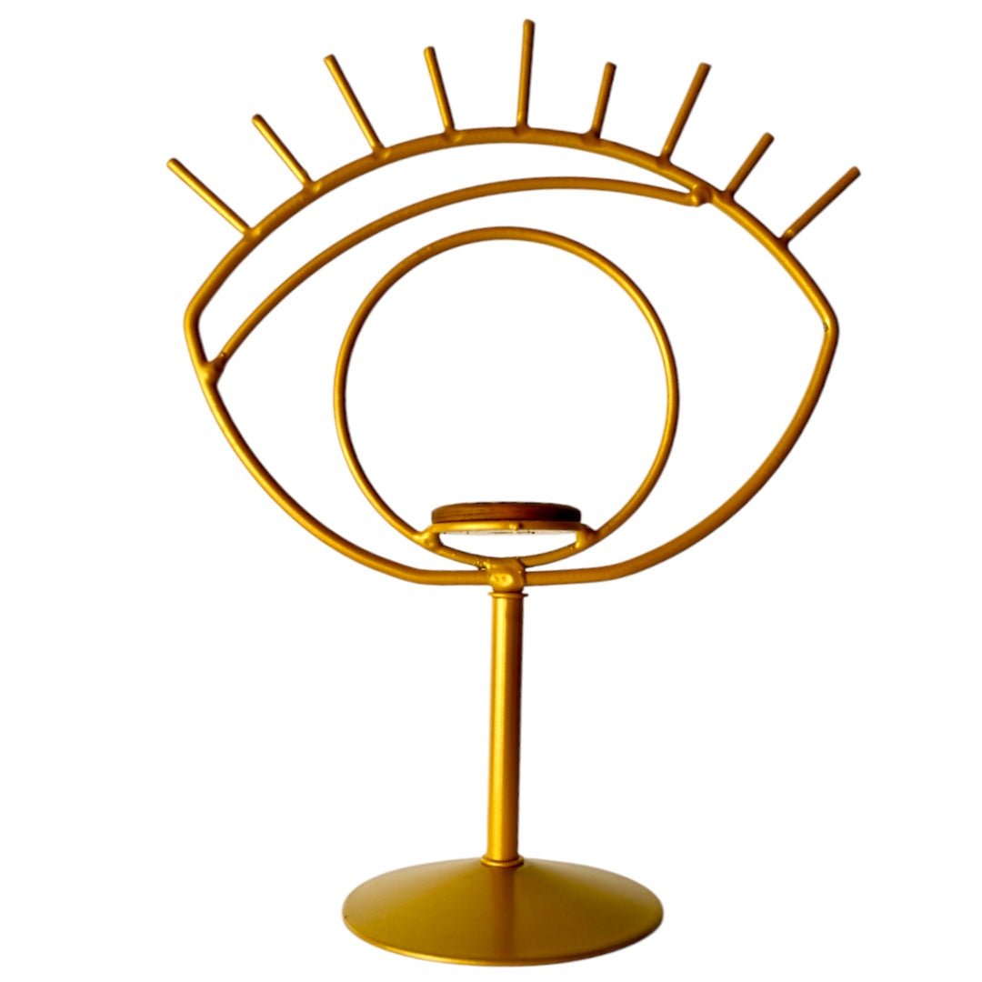 Goldener Kugelständer Auge - CrystalScents