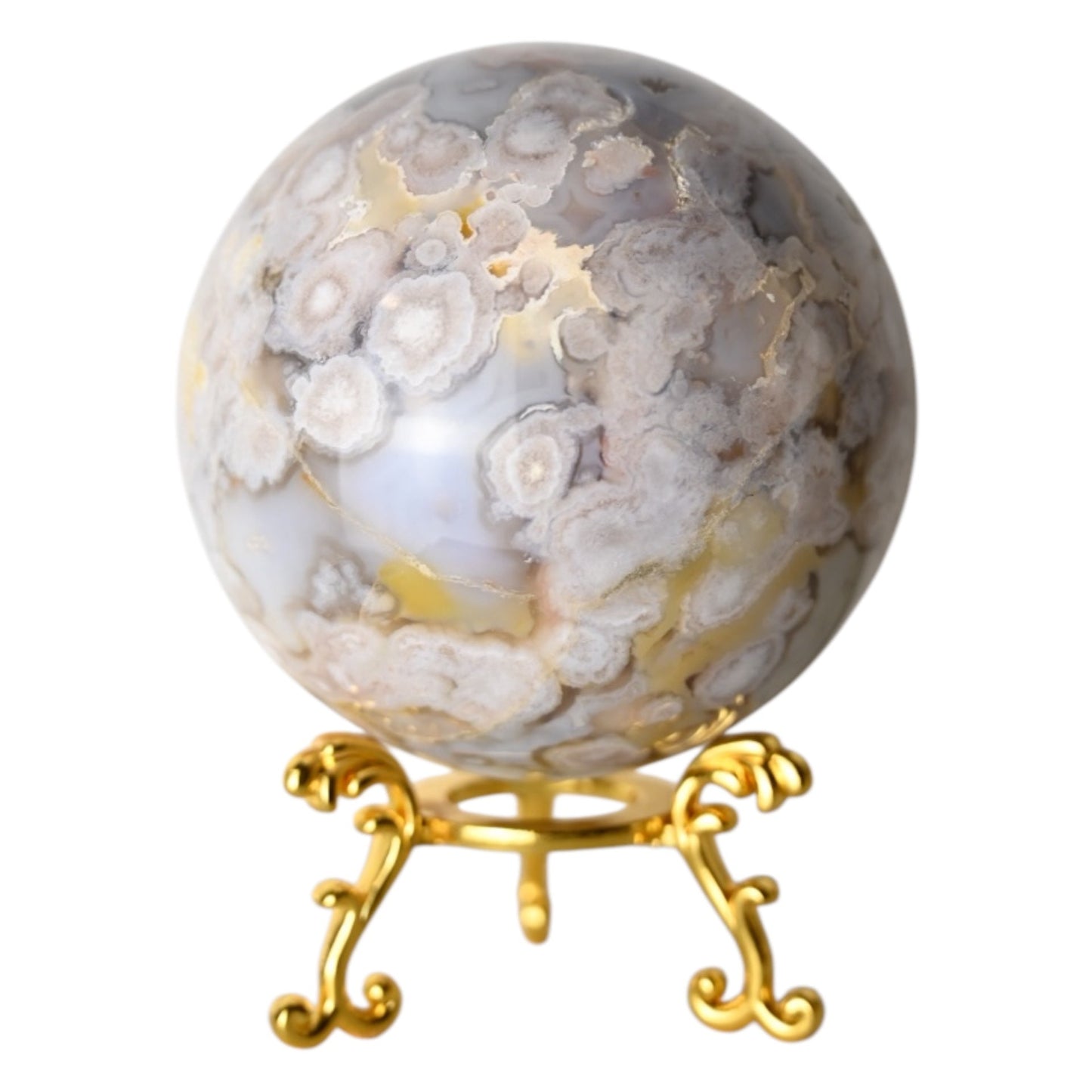 Große Kirschblüten - Achat Kugel - CrystalScents
