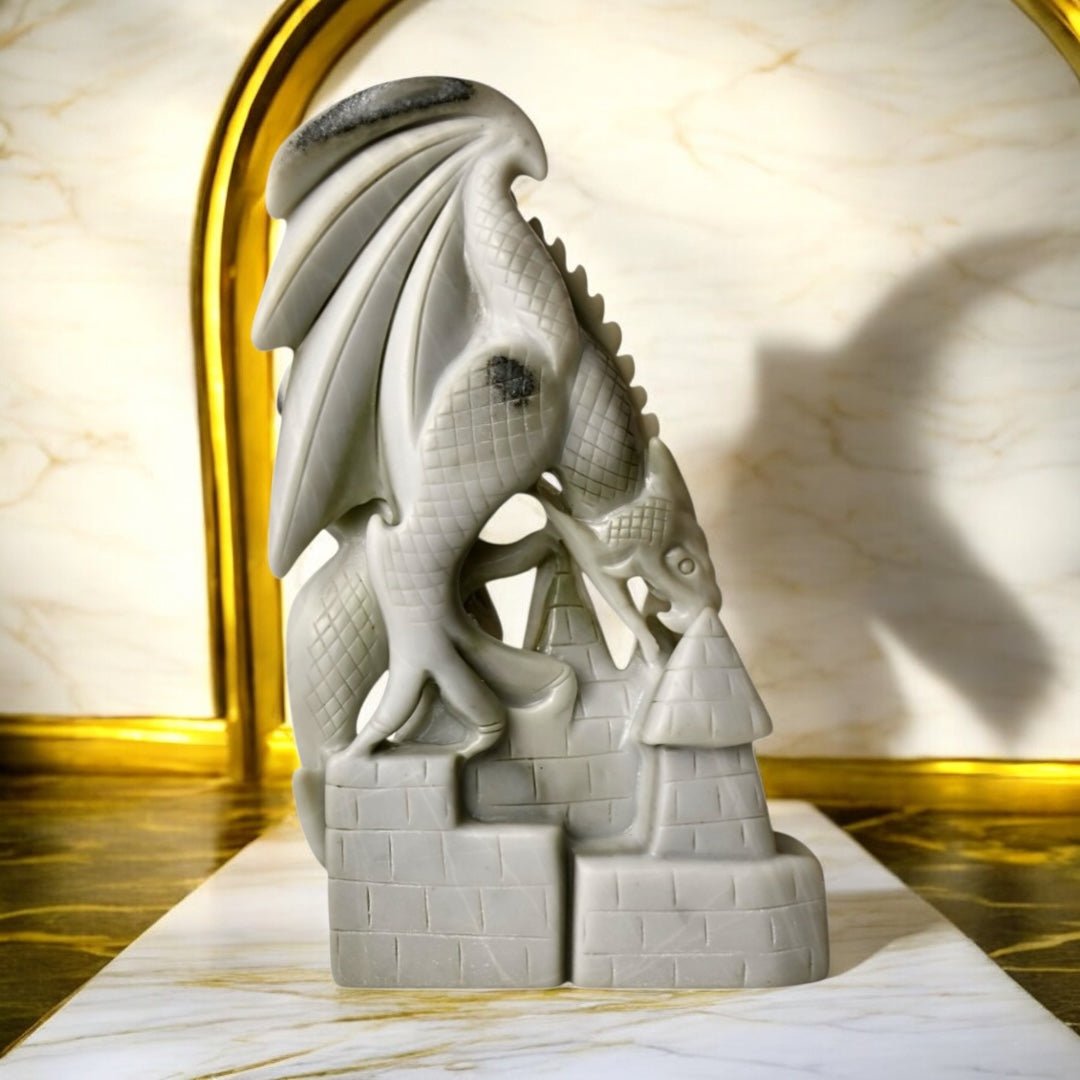 Großer Drache aus Tai - Chi - Stein - CrystalScents