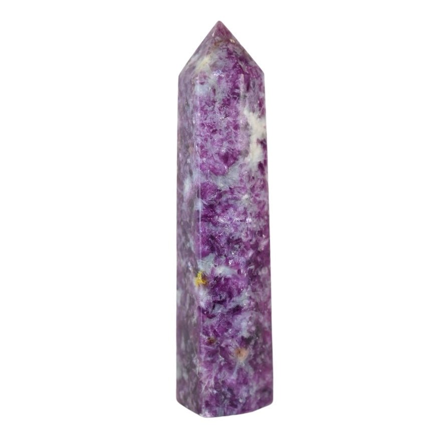 Großer Lepidolith Obelisk - CrystalScents