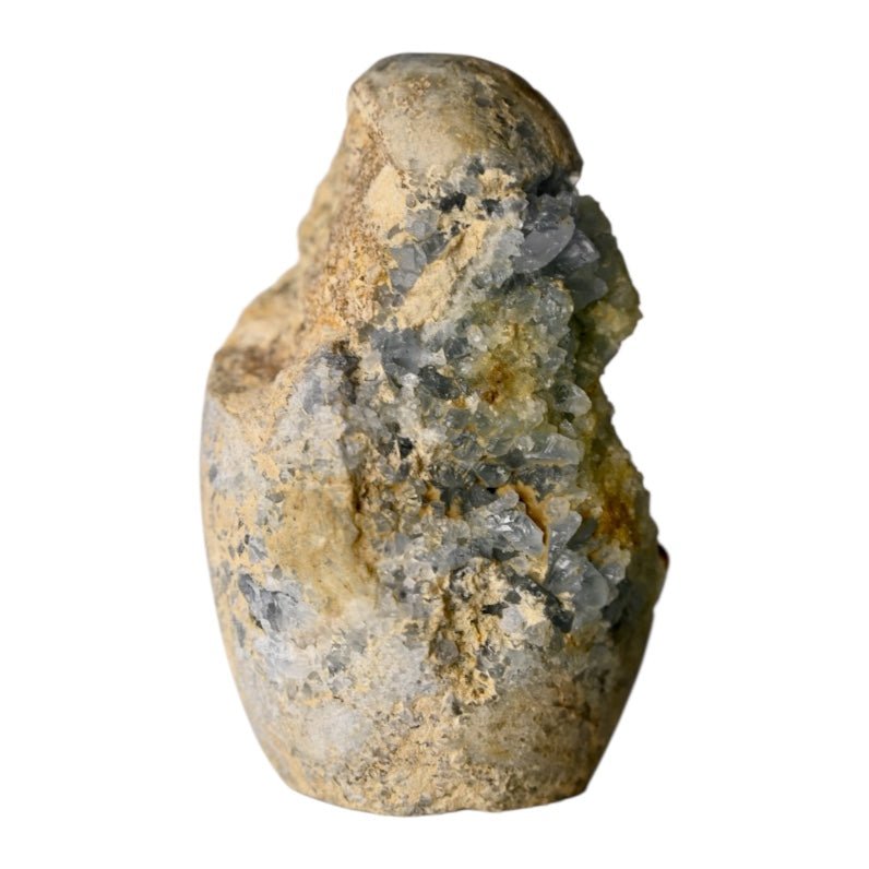 Himmelblauer Celestit - Kristallcluster - CrystalScents