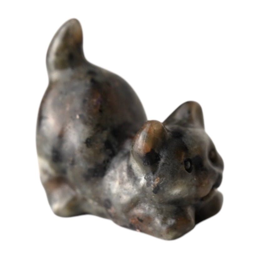 Katze aus Labradorit - CrystalScents