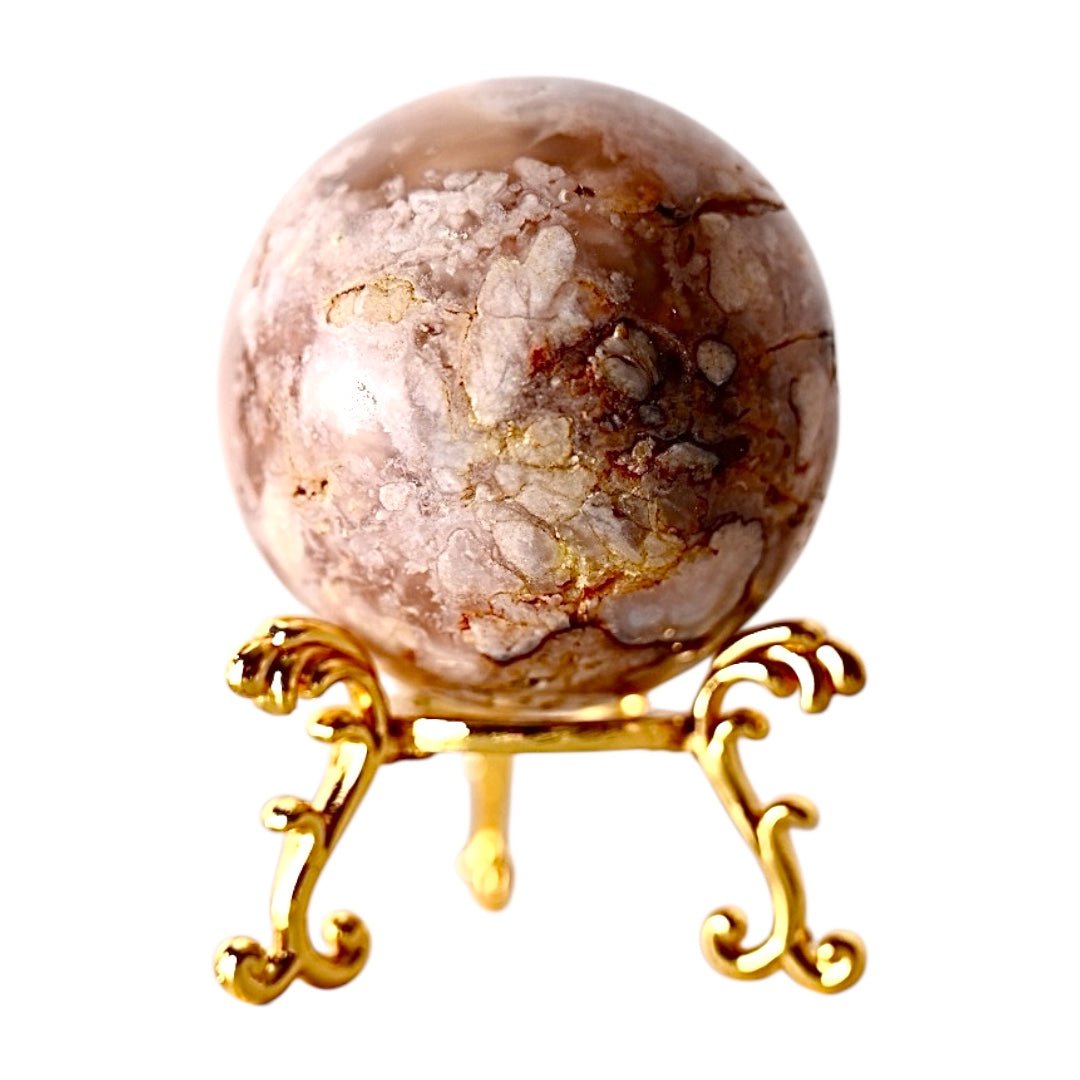 Kirschblüten Achat Kugel - CrystalScents