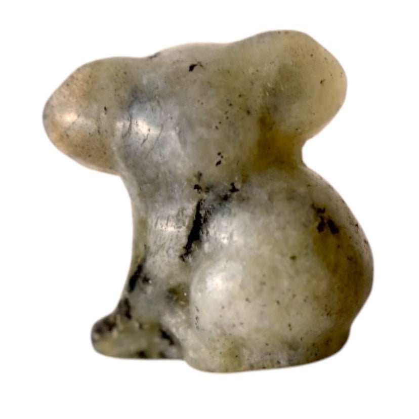 Koala aus Labradorit - CrystalScents
