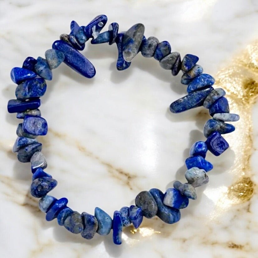 Lapislazuli Splitterarmband - CrystalScents