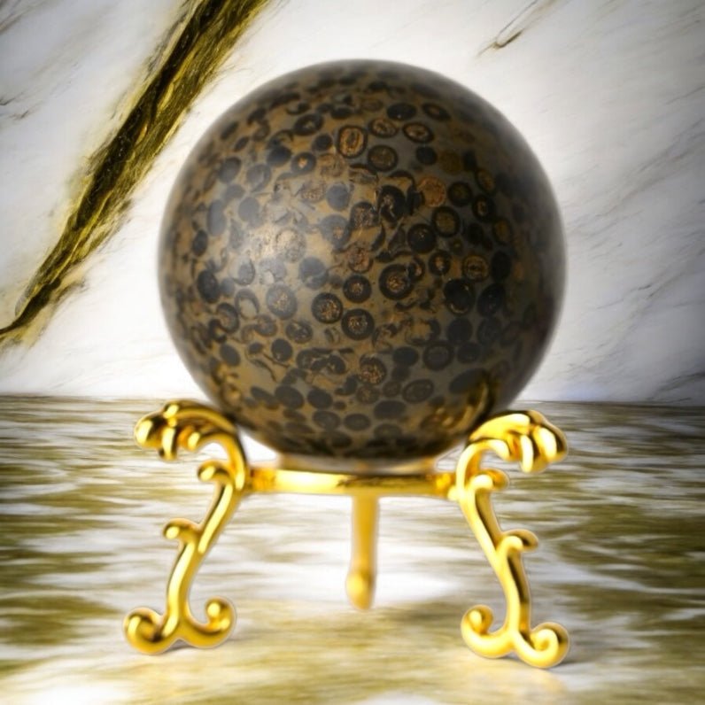 Leoparden - Jaspis Kugel - CrystalScents