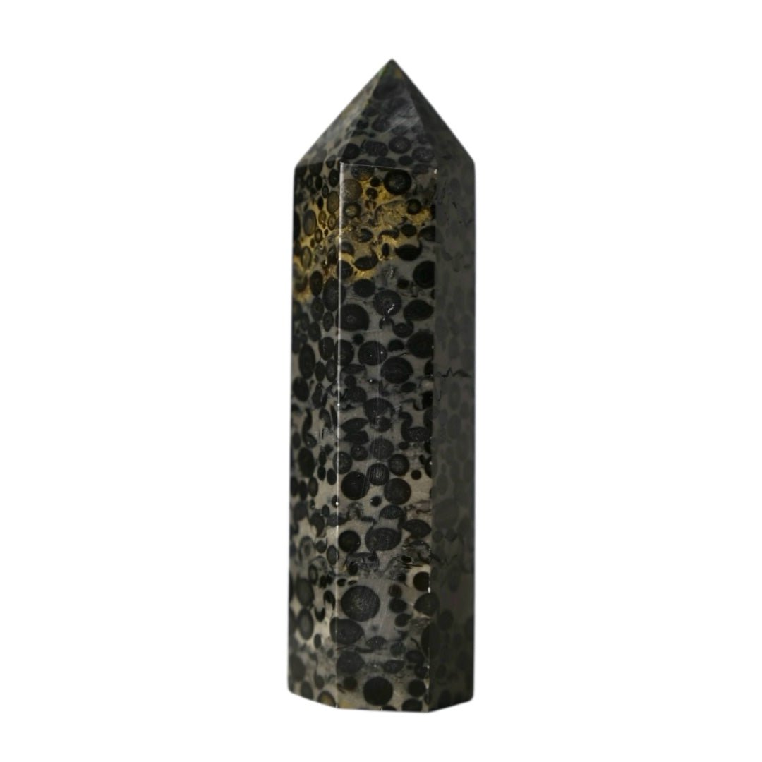 Leoparden - Jaspis Obelisk - CrystalScents