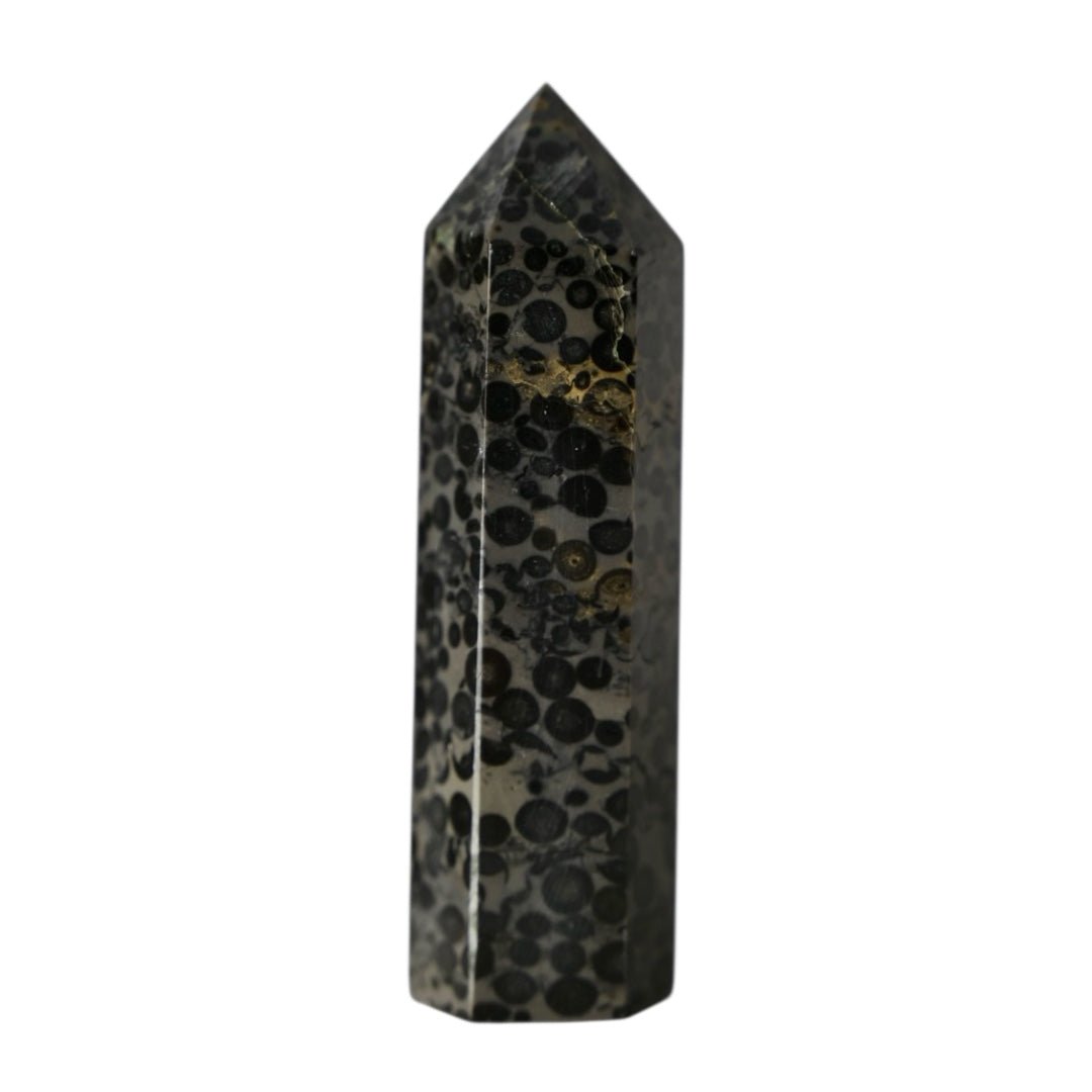 Leoparden - Jaspis Obelisk - CrystalScents