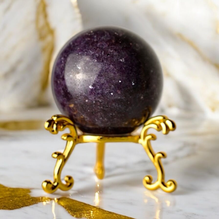 Lepidolith Kugel - CrystalScents