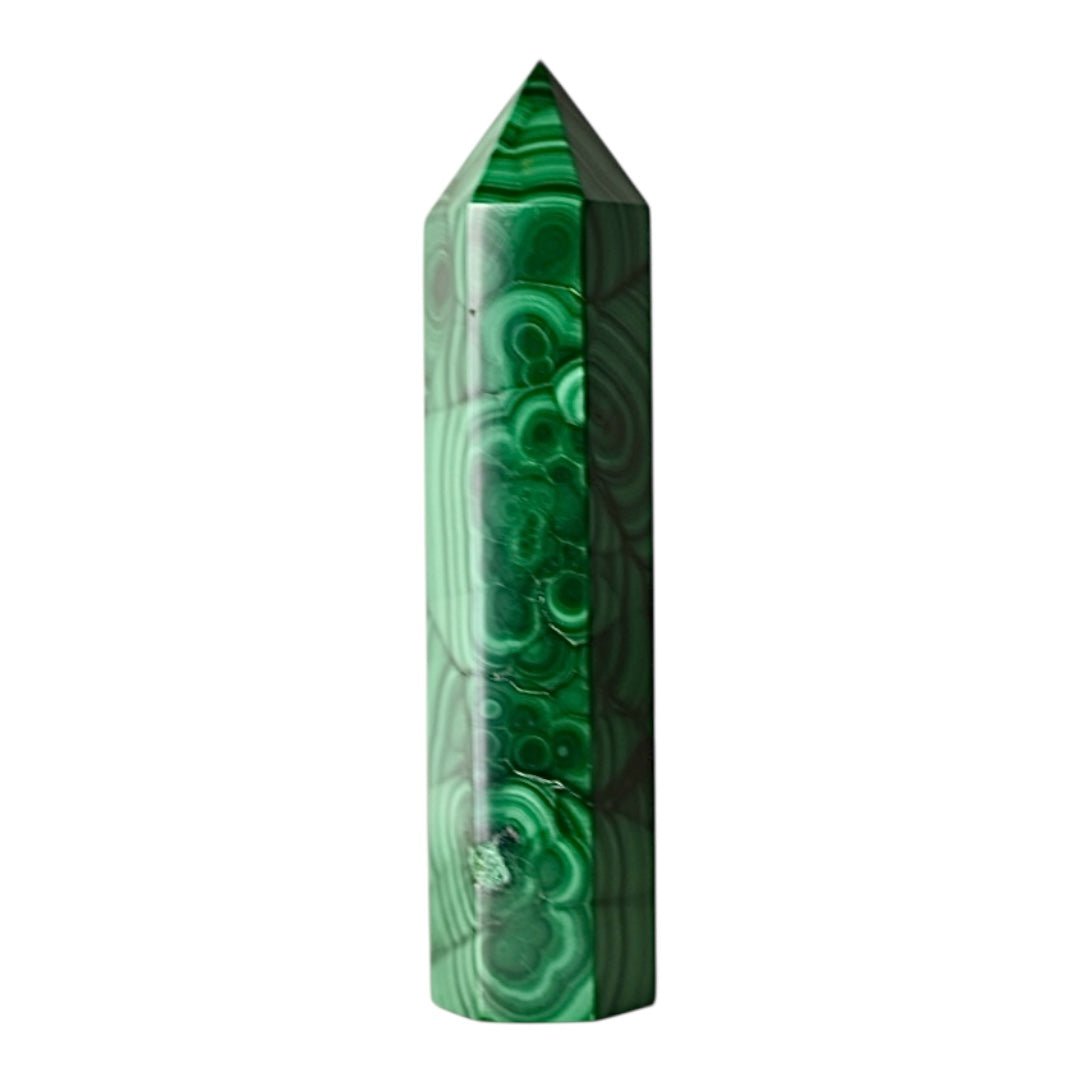 Malachit Obelisk - CrystalScents