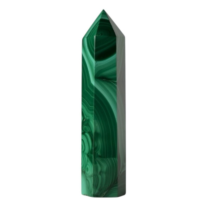 Malachit Obelisk - CrystalScents