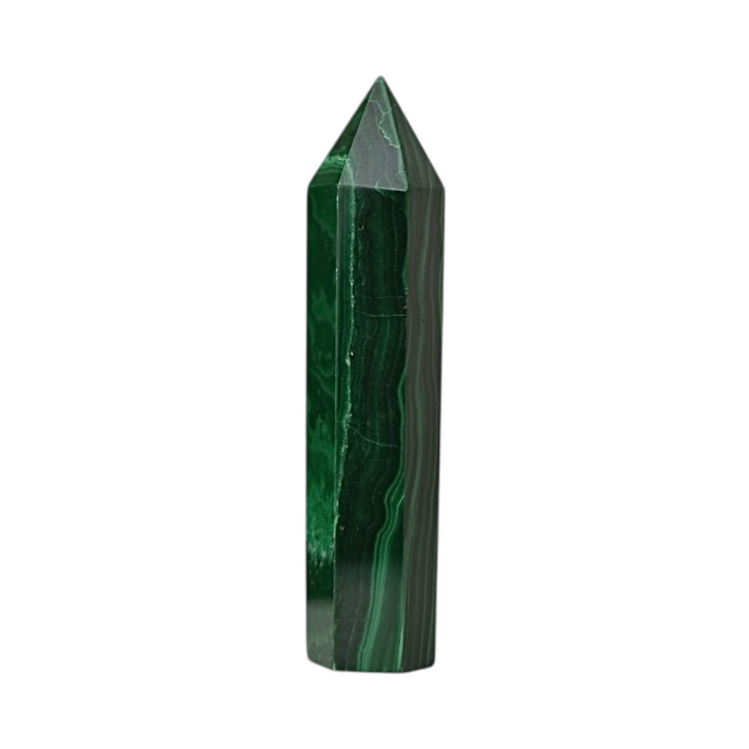 Malachit Obelisk - CrystalScents