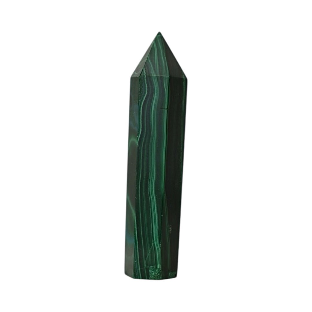 Malachit Obelisk - CrystalScents