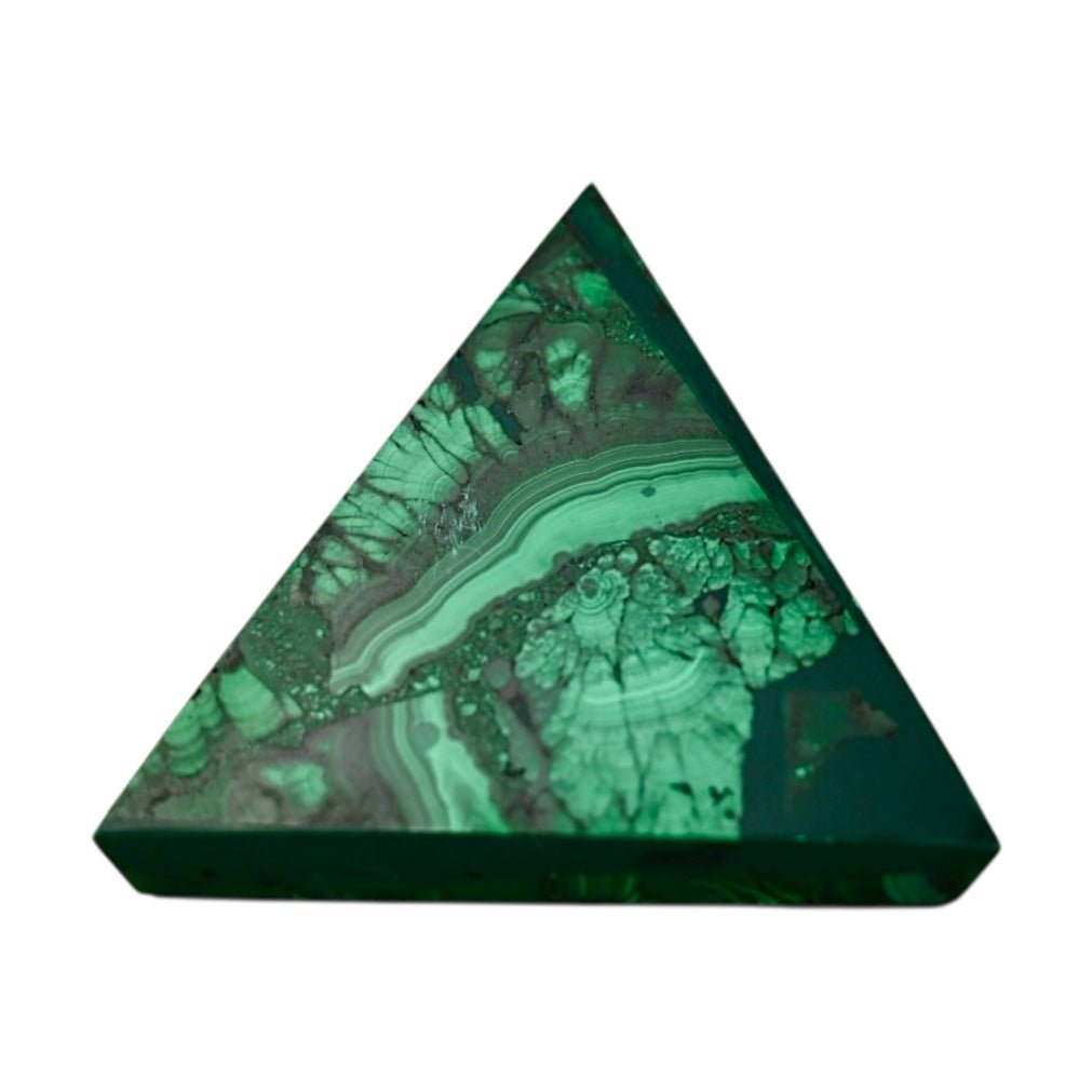 Malachit Pyramide - CrystalScents