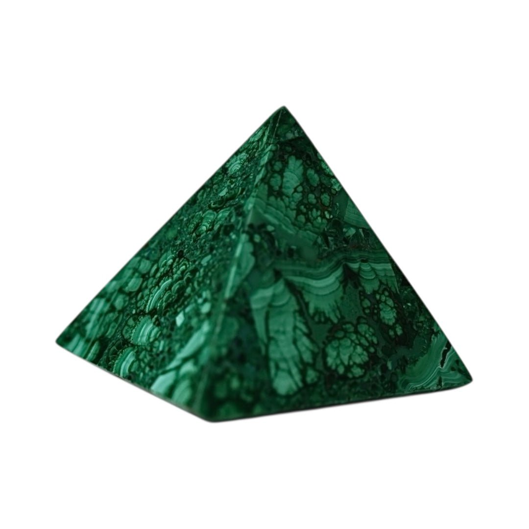 Malachit Pyramide - CrystalScents