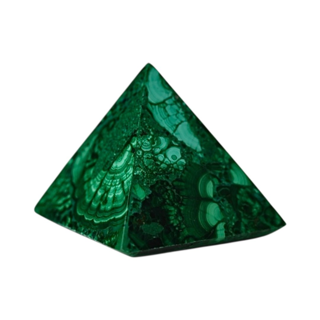 Malachit Pyramide - CrystalScents