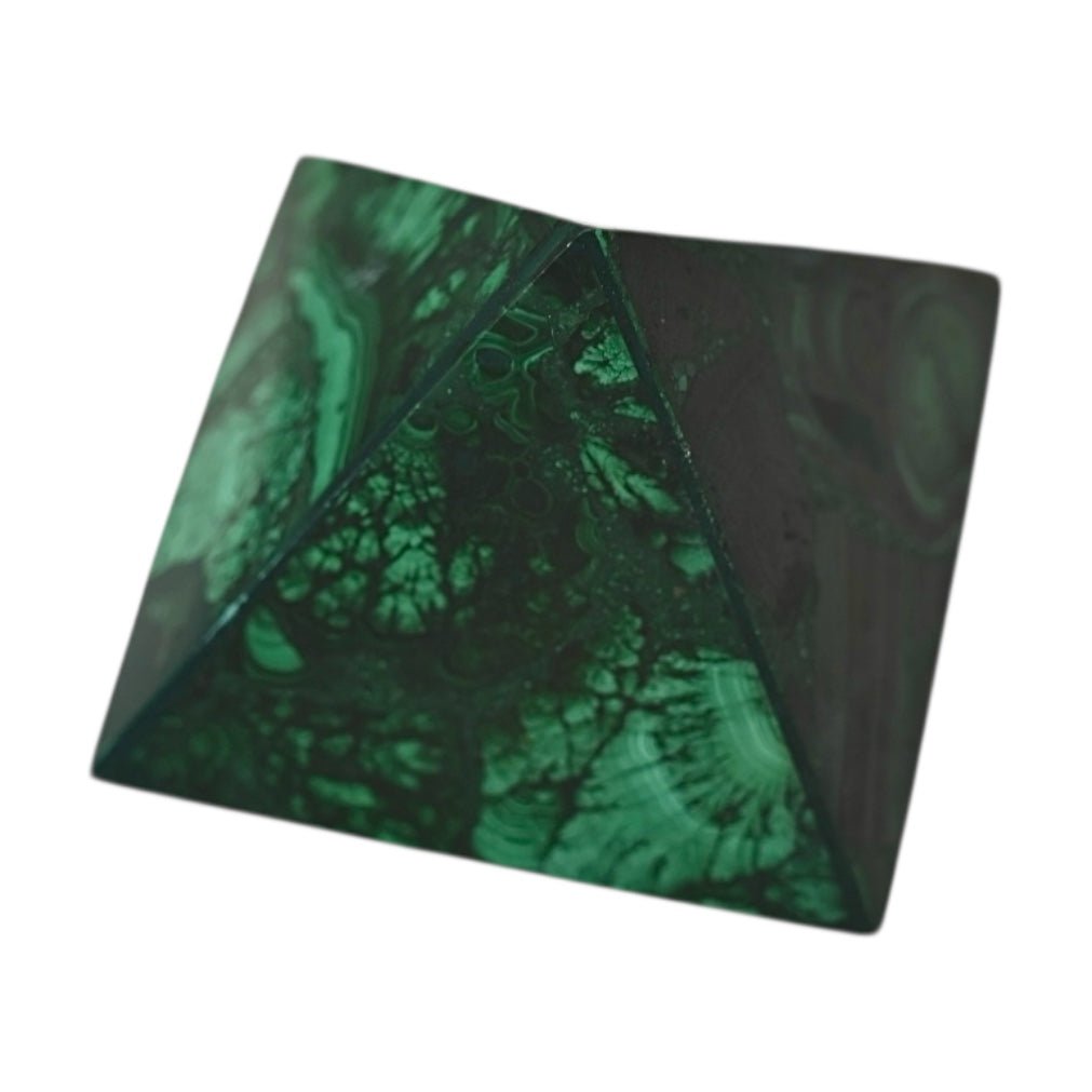 Malachit Pyramide - CrystalScents