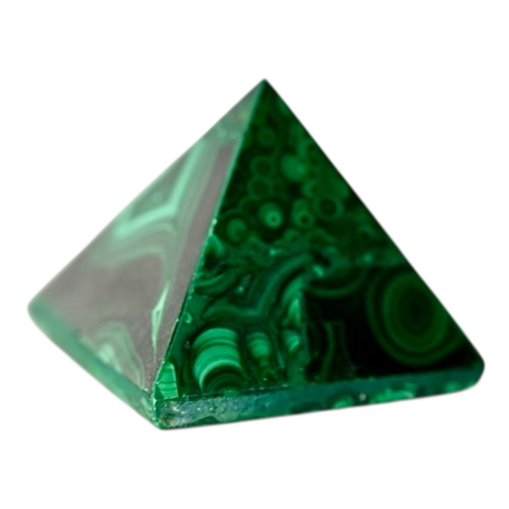 Malachit Pyramide - CrystalScents