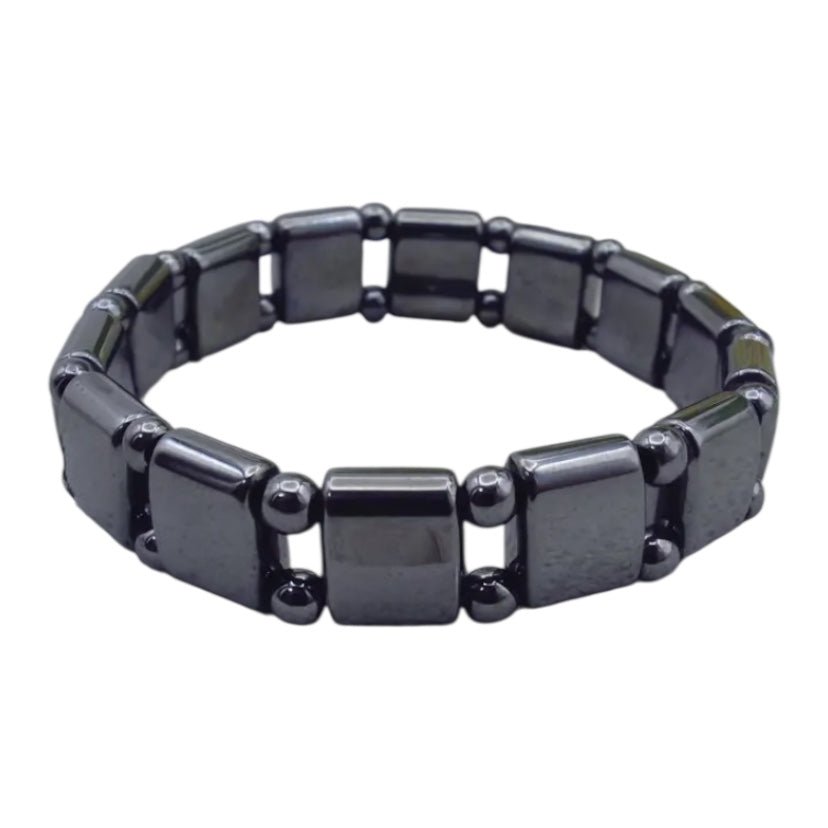 Markantes Hämatit Armband - CrystalScents