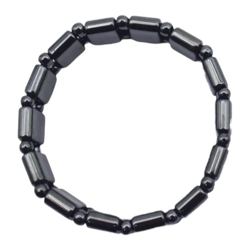 Markantes Hämatit Armband - CrystalScents