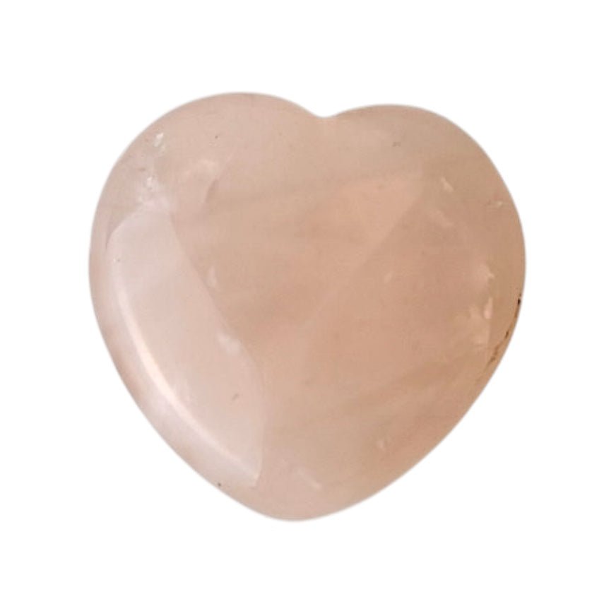 Mini Rosenquarz Herz - CrystalScents