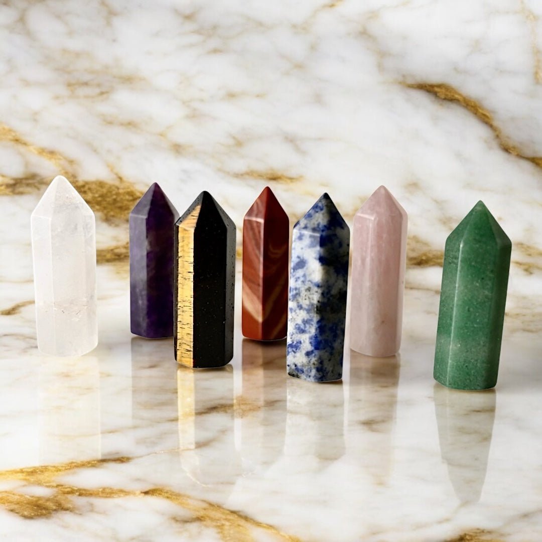 Mini Sodalit Obelisk - CrystalScents