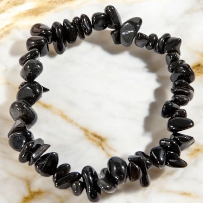 Obsidian Splitterarmband - CrystalScents