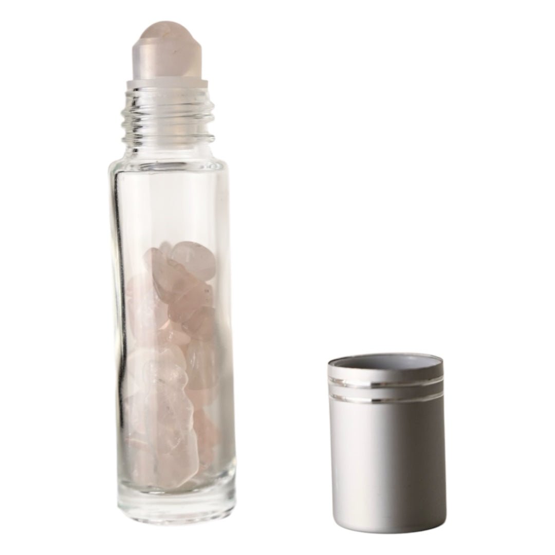 Ölroller Rosenquarz - CrystalScents