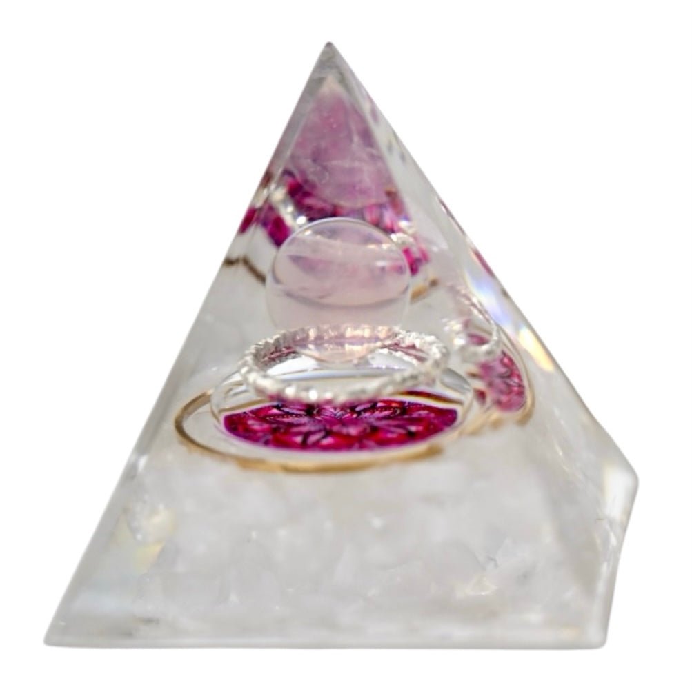 Orgonit Pyramide Bergkristall - CrystalScents