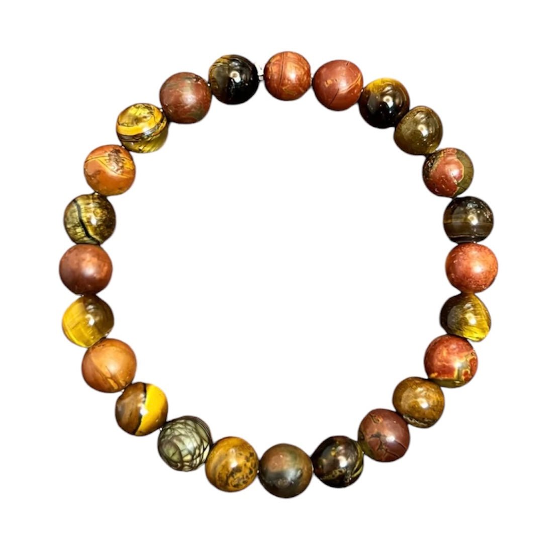 Perlen - Armband aus Tigerauge für Schutz und Entspannung - CrystalScents
