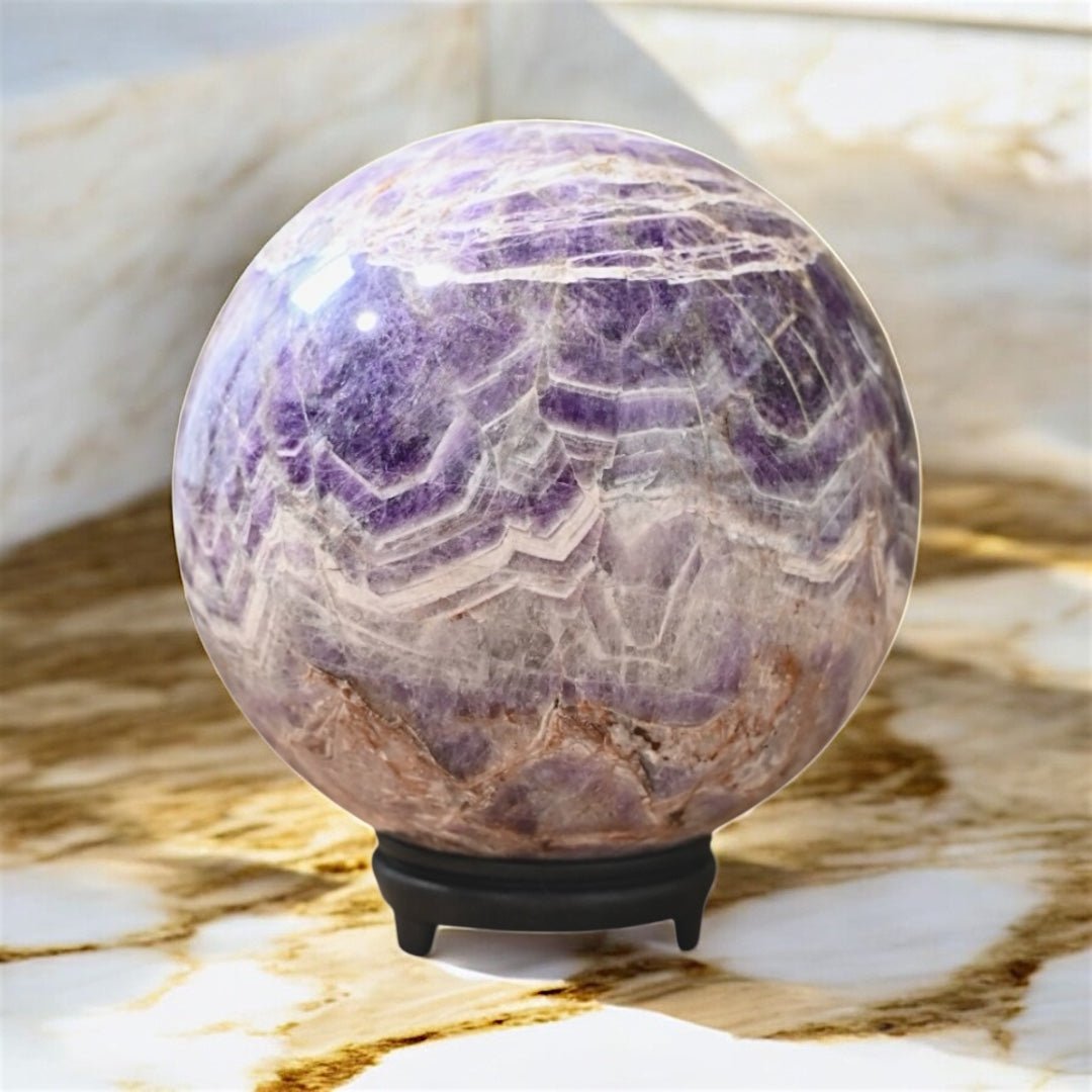 Riesige Amethyst Kugel - CrystalScents