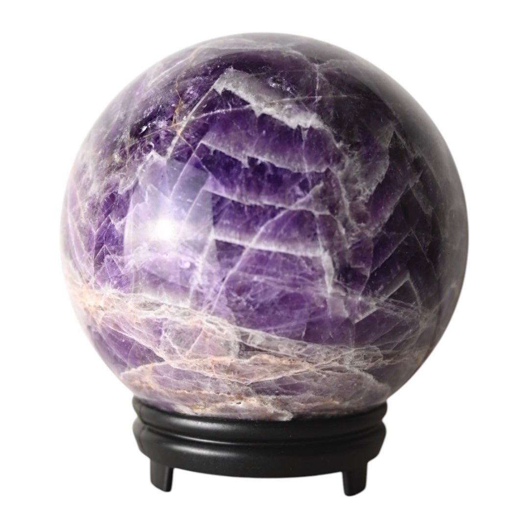 Riesige Amethyst Kugel - CrystalScents