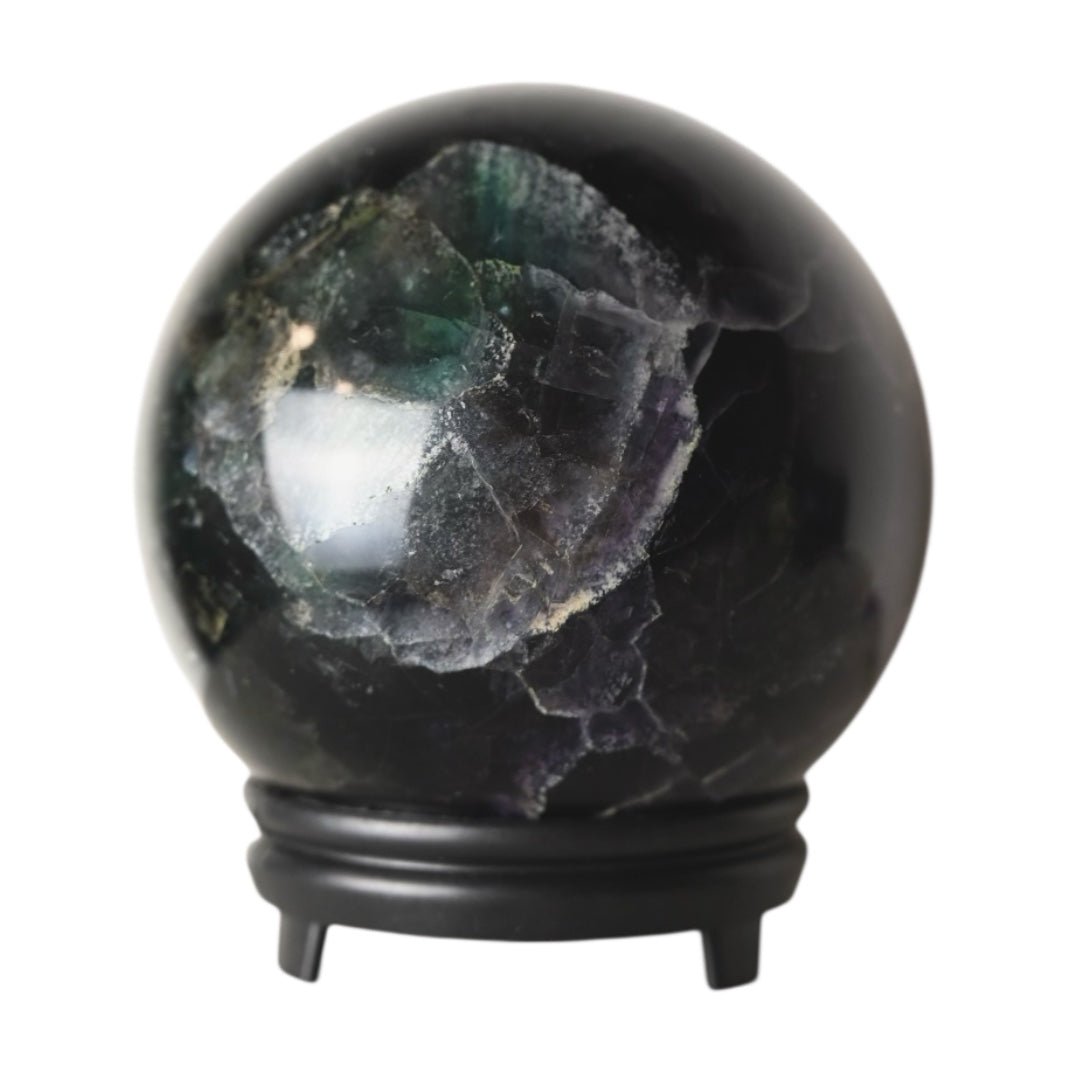 Riesige Fluorit Kugel - CrystalScents