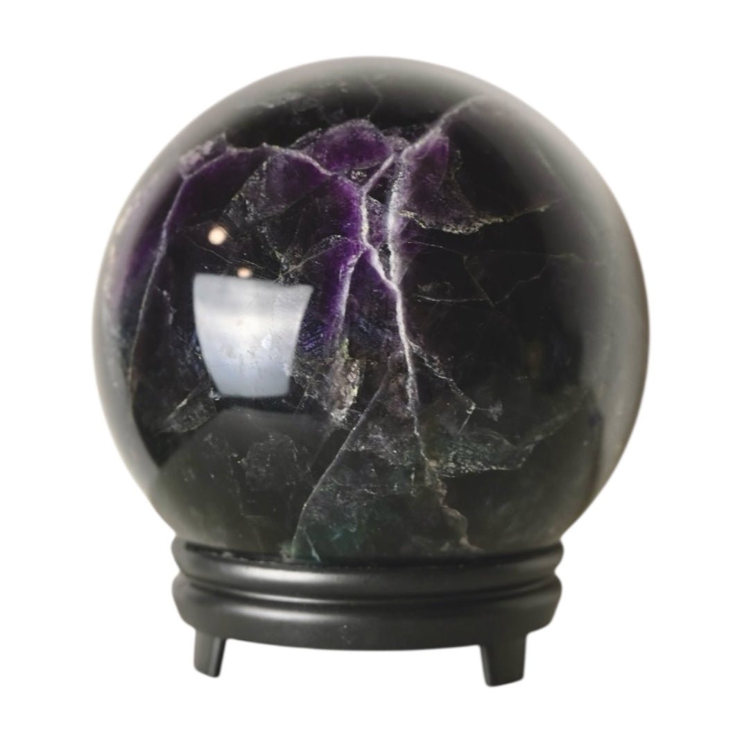 Riesige Fluorit Kugel - CrystalScents