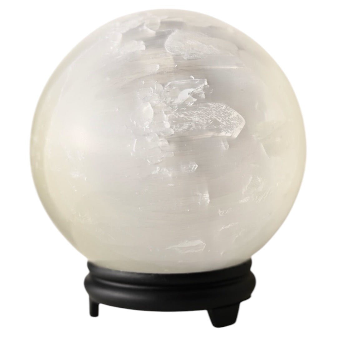Riesige Selenit Kugel - CrystalScents