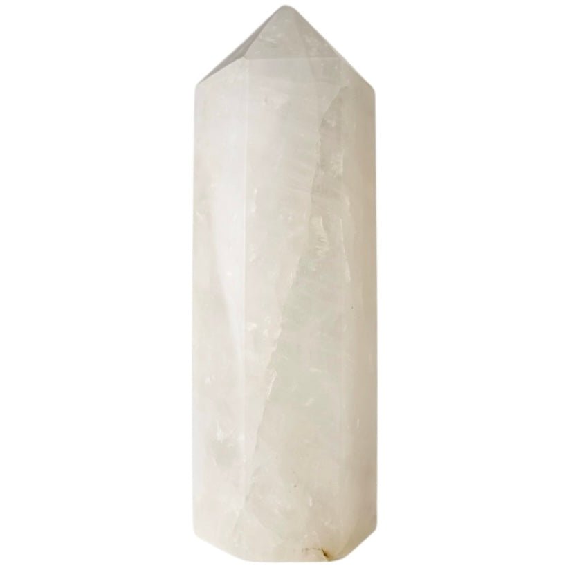 Riesiger Bergkristall Obelisk - CrystalScents