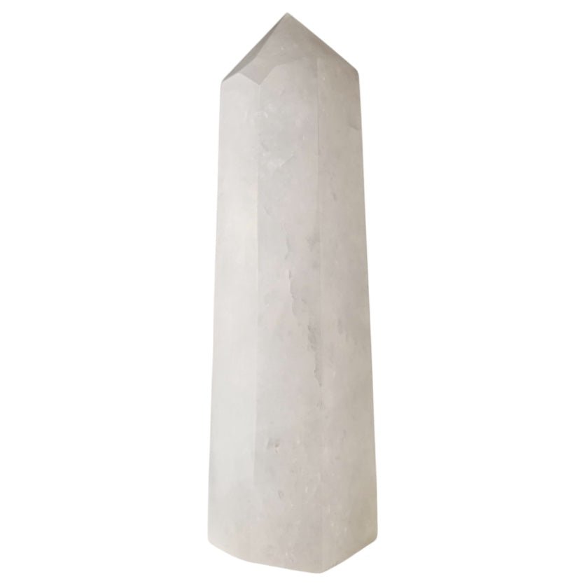 Riesiger Bergkristall Obelisk - CrystalScents