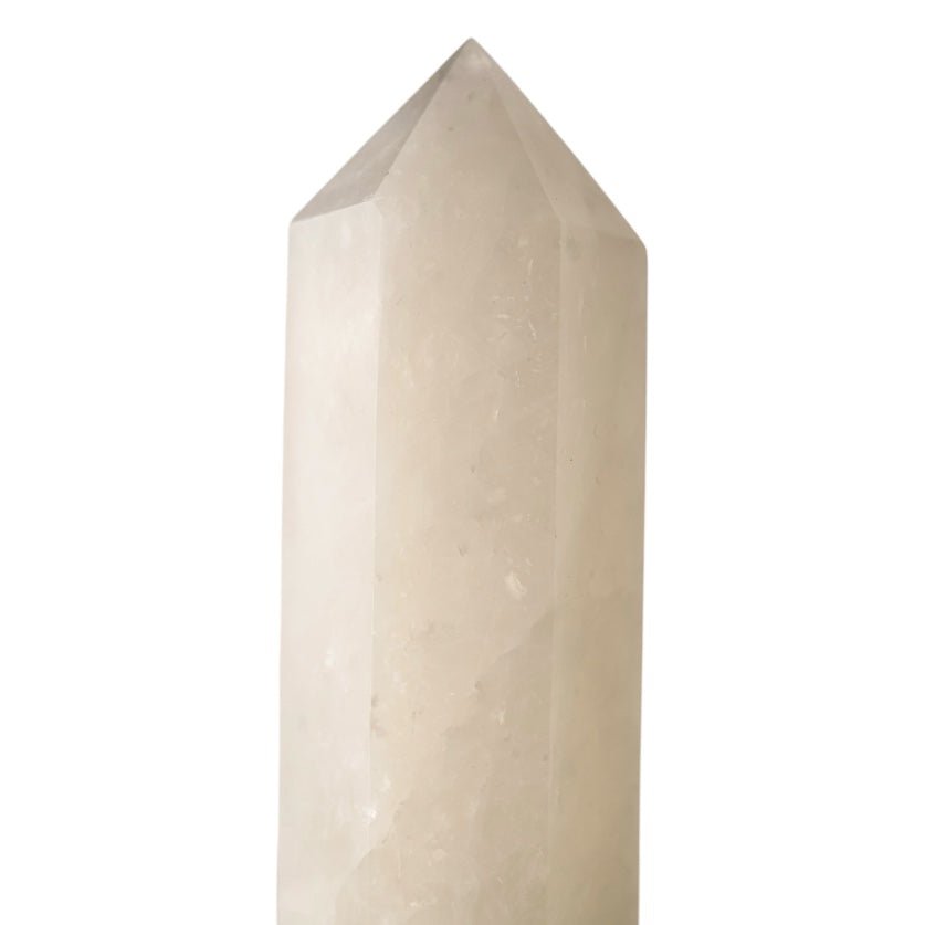 Riesiger Bergkristall Obelisk - CrystalScents