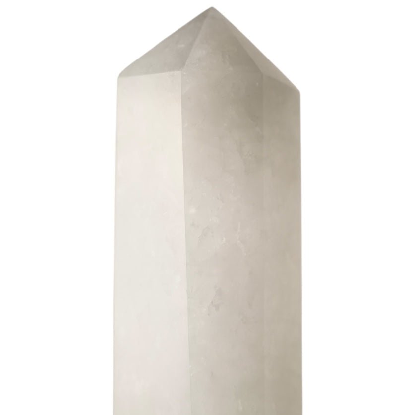 Riesiger Bergkristall Obelisk - CrystalScents