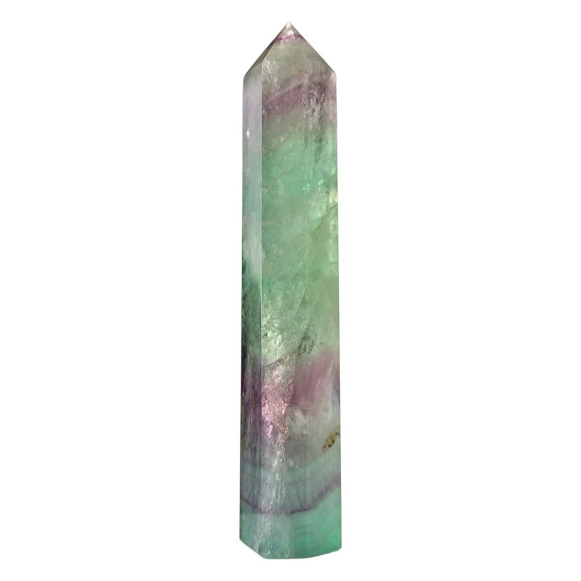 Riesiger Fluorit Obelisk - CrystalScents