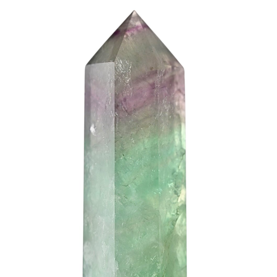 Riesiger Fluorit Obelisk - CrystalScents
