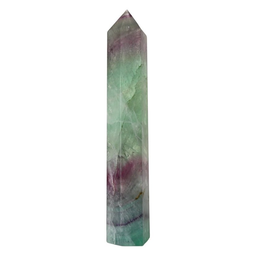 Riesiger Fluorit Obelisk - CrystalScents