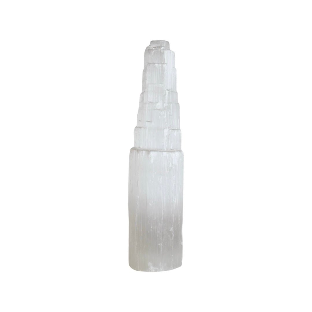 Riesiger Selenit Turm - CrystalScents