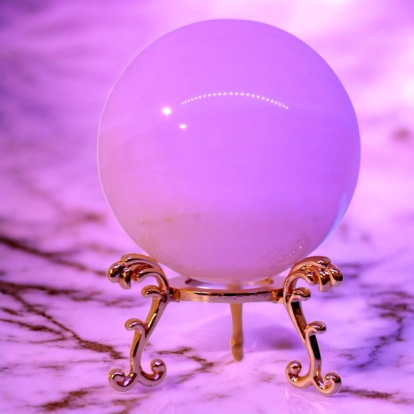 Rosa Calcit Kugel - CrystalScents