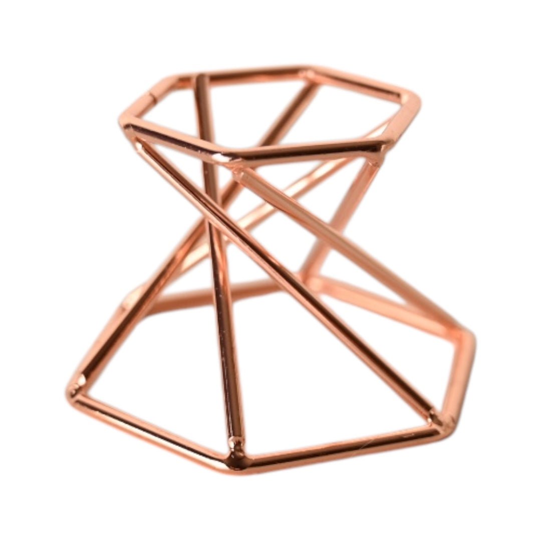 Roségoldener Kugelständer 2 in 1 - CrystalScents